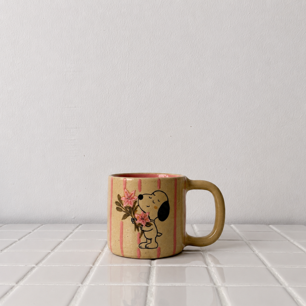 Snoopy & Lily Mug #2 | 260 - 270 ml