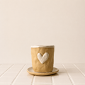 Handmade White Heart 100 - 120 ml