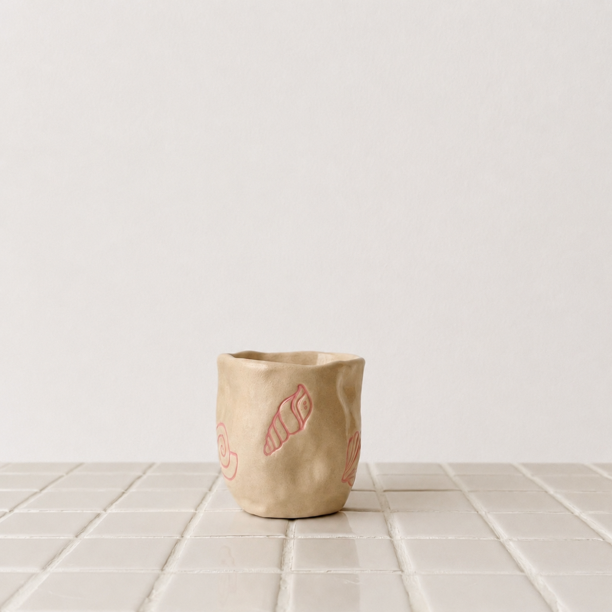 Pink Seashell Cup | 160 - 200 ml